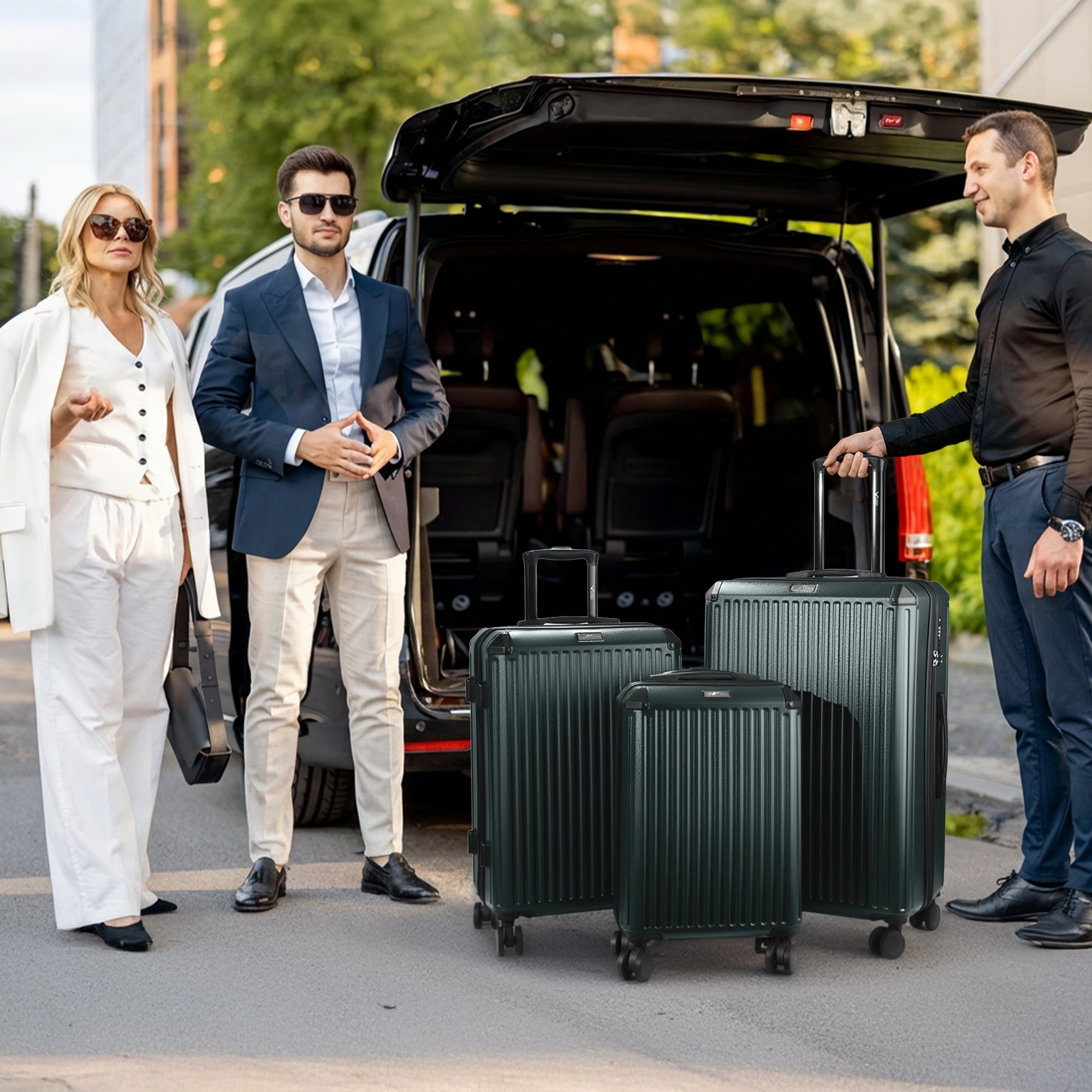 Sky Rover 3pc Set in Forest Green - Clearance