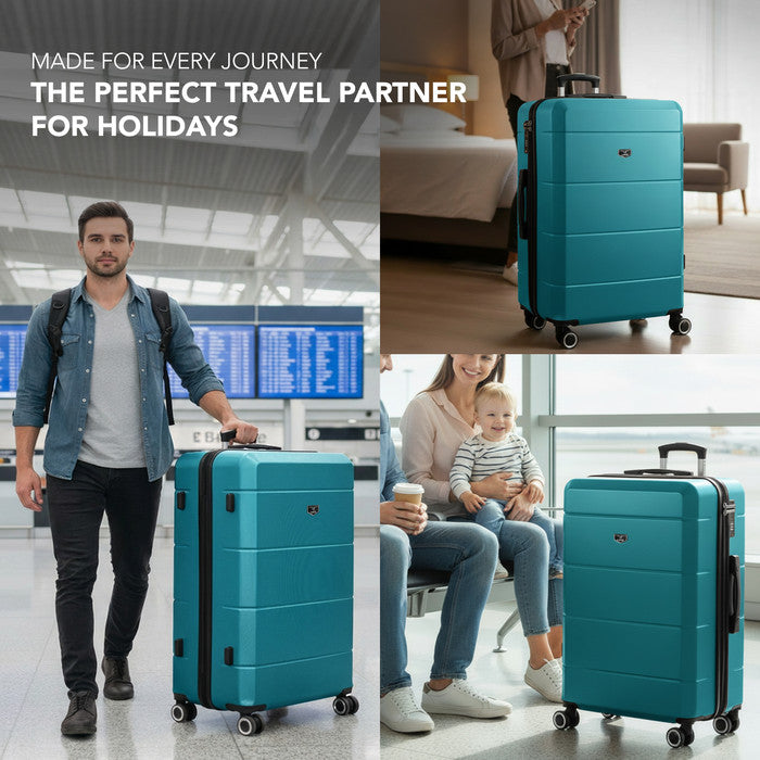 28" Jetset Large Suitcase - Teal