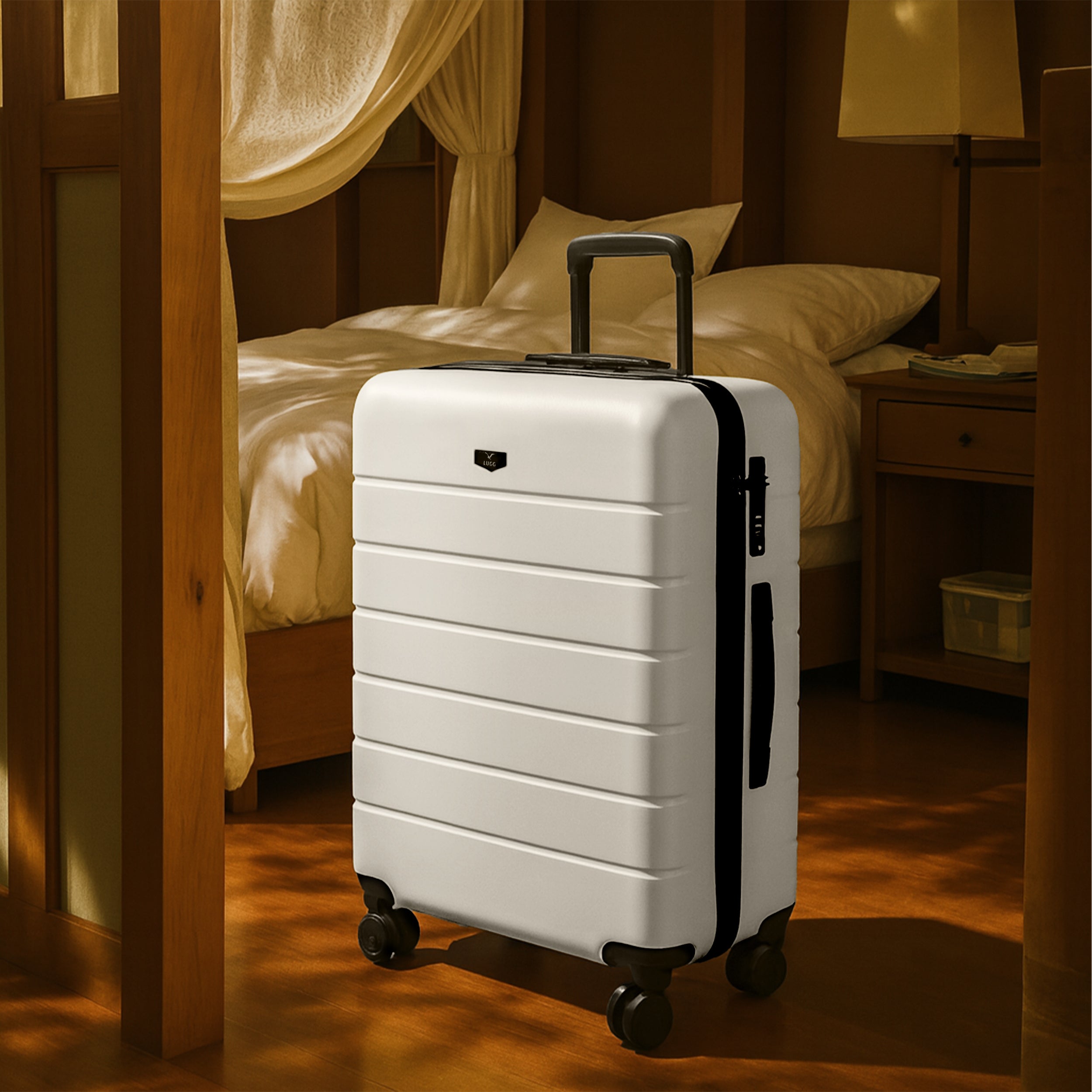 Lugg Flex 28" Suitcase in Beige