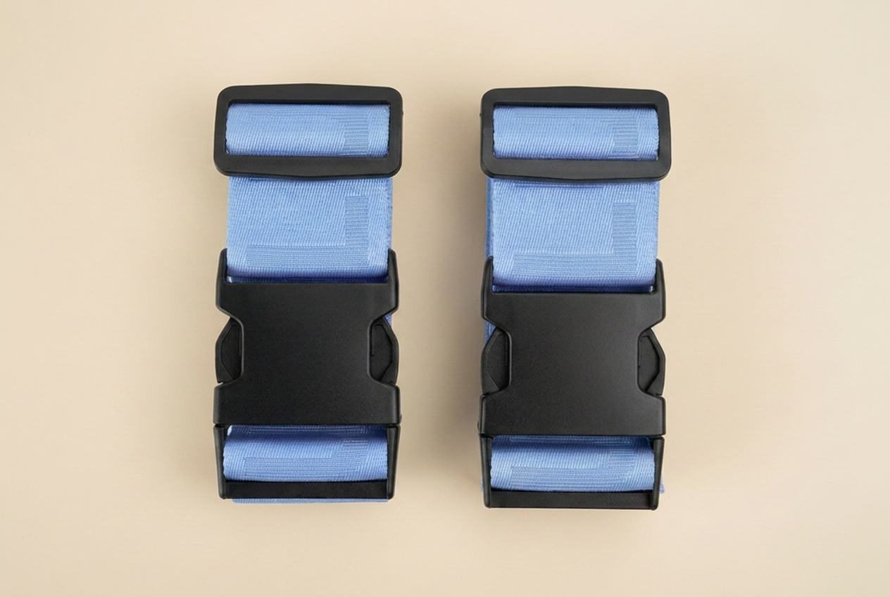 Luggage Straps Slate Blue