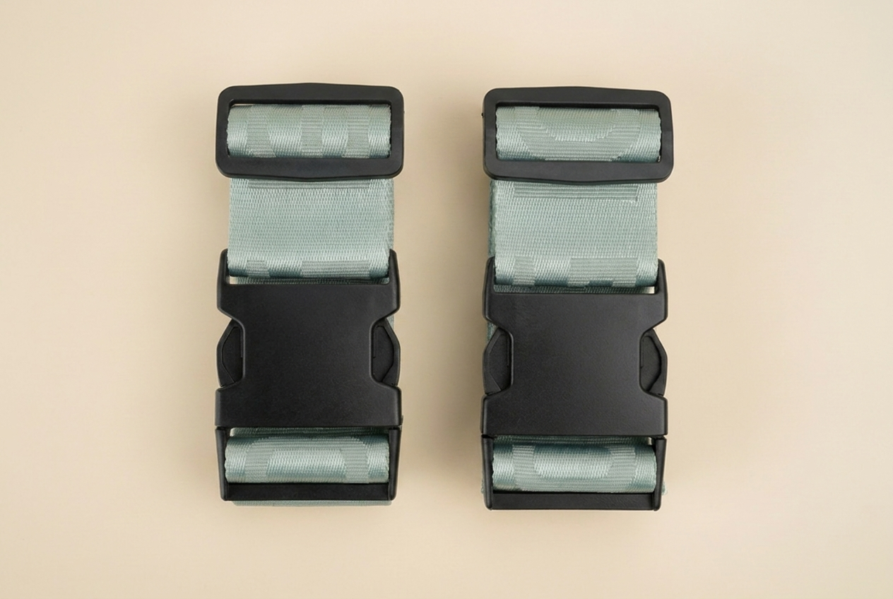Luggage Straps Sage Green