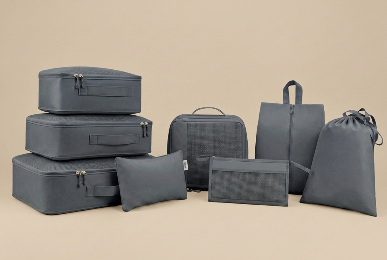 Packing Cubes Gunmetal