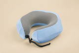 Memory Foam Travel Pillow - Slate Blue