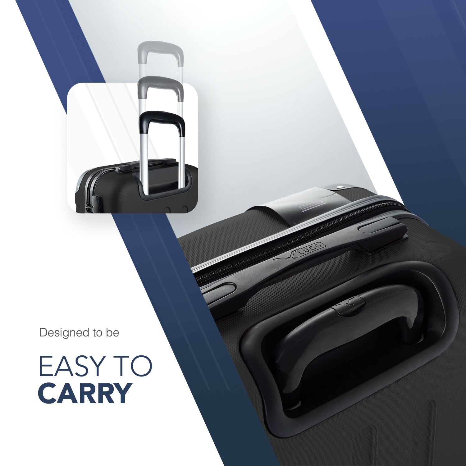 LUGG 20-Inch Skywander Suitcase Hard Shell Case